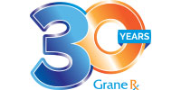 GraneRx 30th Anniversary logo